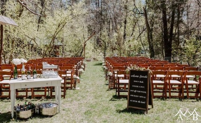 Wedding Ceremony Seating Configuration| A&B Party Rentals