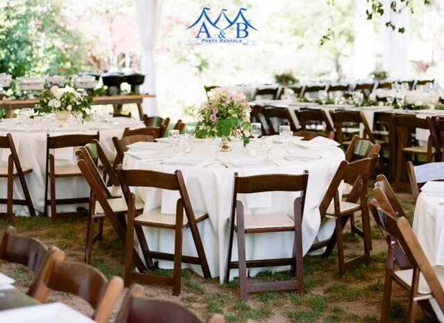 Wedding Ceremony Seating Configuration| A&B Party Rentals