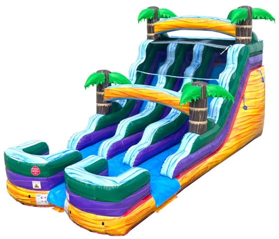 Double Lane Water Slide Rental