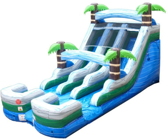 Double Lane Water Slide Rental