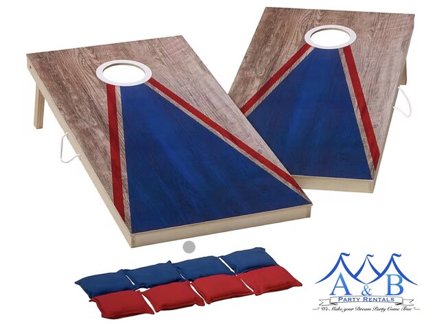 Cornhole for Rent With Lights 