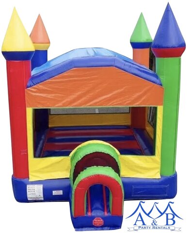 Bounce House Rental Rainbow Castle 