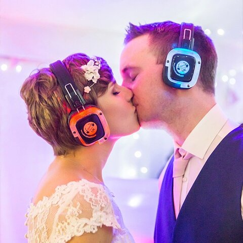 Rustic Glow-Silent Disco Kit Rental