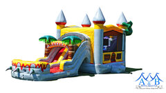 T REX Bounce House Combo With Pool