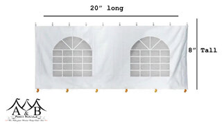 Tent Side Walls Windows