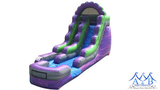 Purple Marble Water slide for Rent 