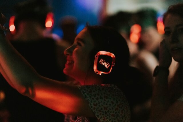 Silent Disco Equipment Rental - 50 Headphones