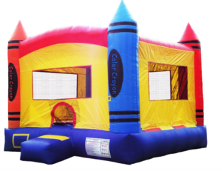 Crayon Bounce House