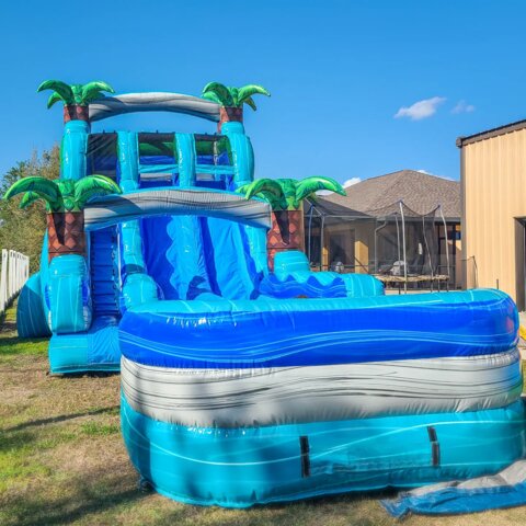 big blue water slide rental FL