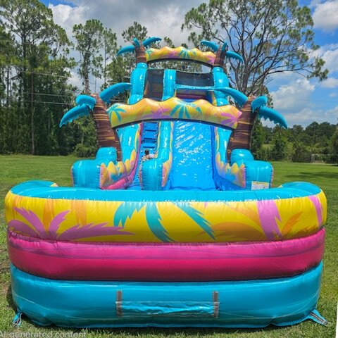 Miami Vice Water Slide 
