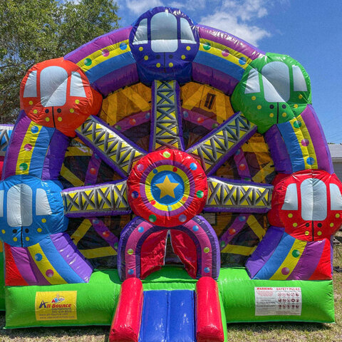 carnival bounce house slide rental 