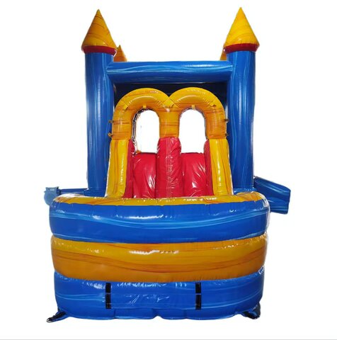 red yellow blue slide