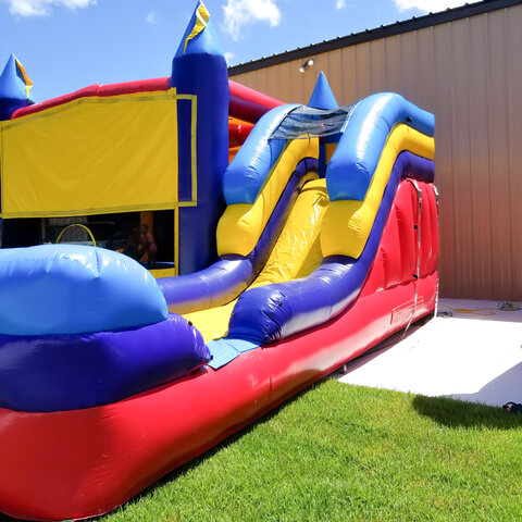 bouncy castle combo slide fort myers 