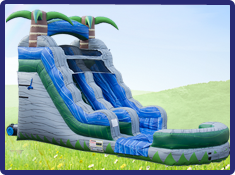 16 Foot Dinosaur Water Slide, ABR Party Rentals, LLC