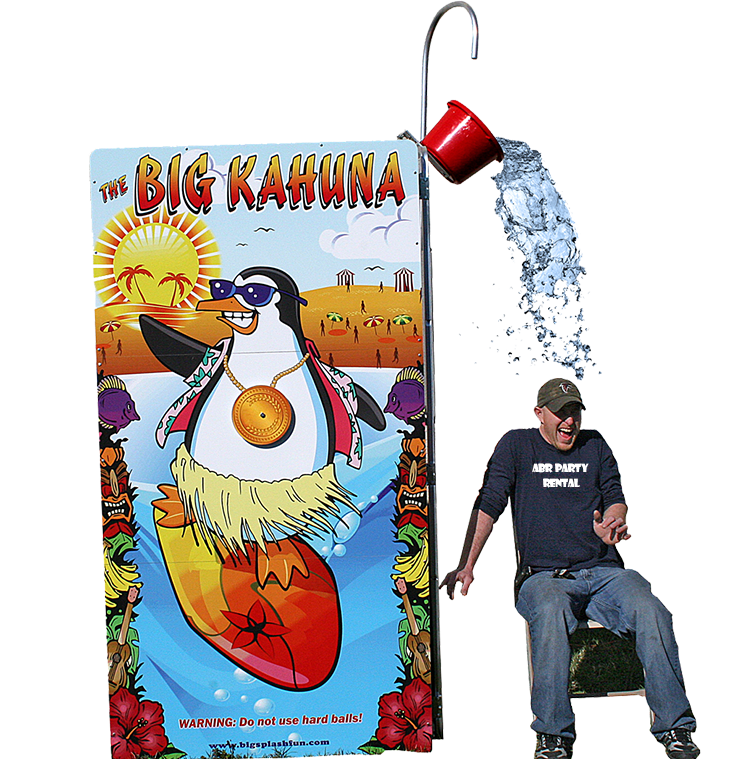 Big Kahuna Splash Dunk Tank Rental