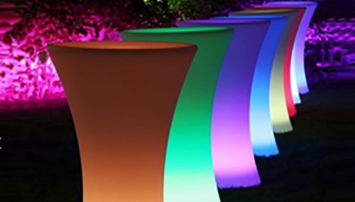 LED event furniture rentals in Macomb, MI