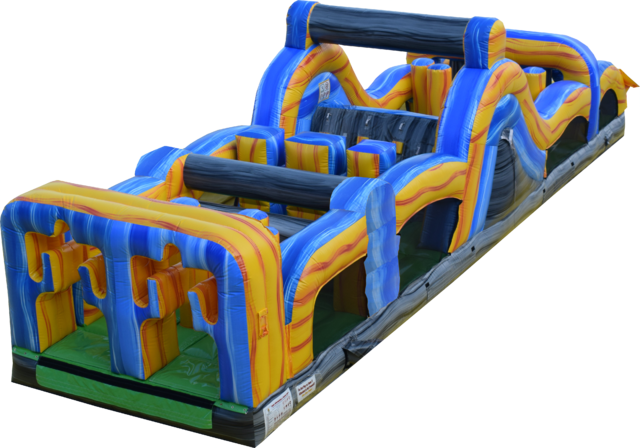 40' Radical Run Inflatable Obstacle Challenge