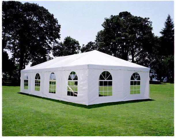 20' Frame Tent Window Side Wall