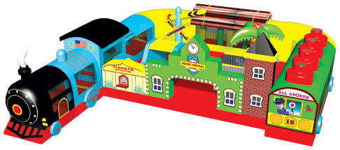 Fun Express Inflatable Train Station