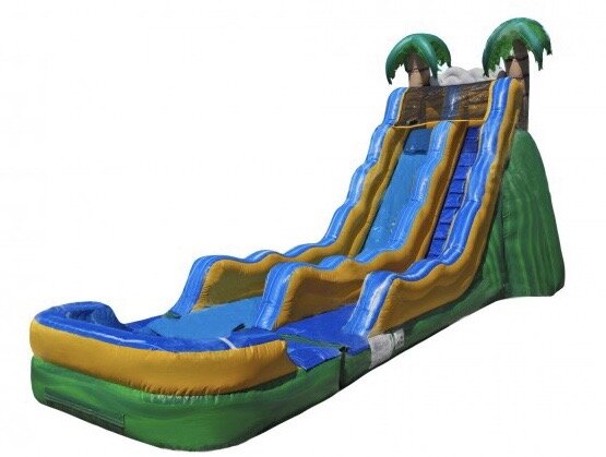 18ft Cali Palm Water Slide