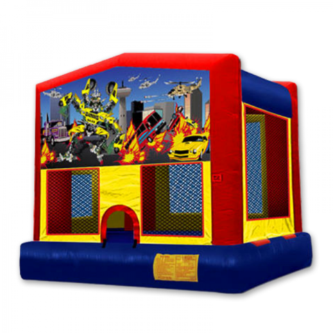 Transformers Banner Bounce House