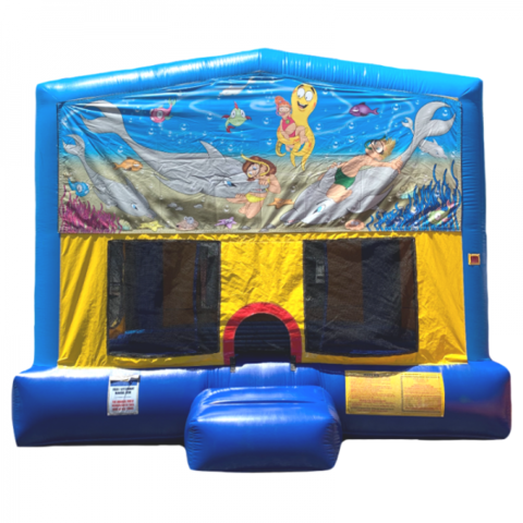 Under The Sea Banner Bounce House