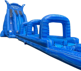 27ft Blue Bermuda Water Slide