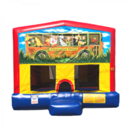 Jungle Banner Bounce House