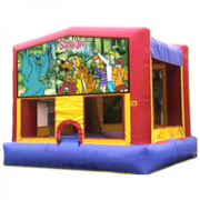 Scooby Doo Banner Bounce House