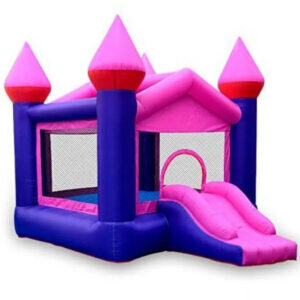little pink bouncy castle