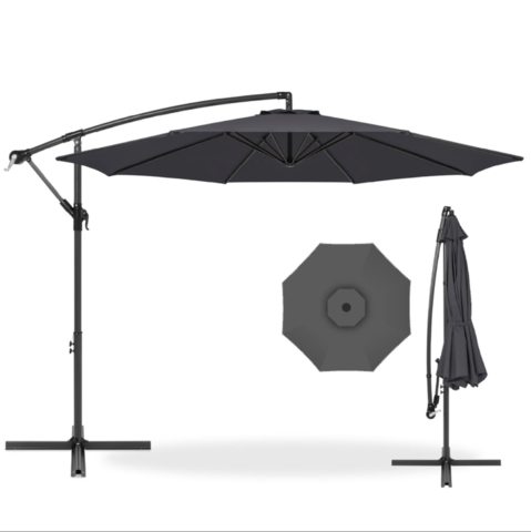 10 Ft Umbrella ( Require 2  50 lbs Sandbags )