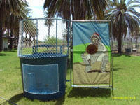 Cool off with a Carnival Style Dunk Tank