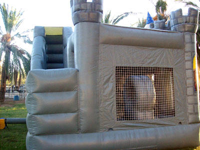 4 in 1 Bounce/Slide Combo Back View
