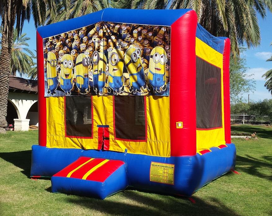 Minions Themed Bounce House Rental