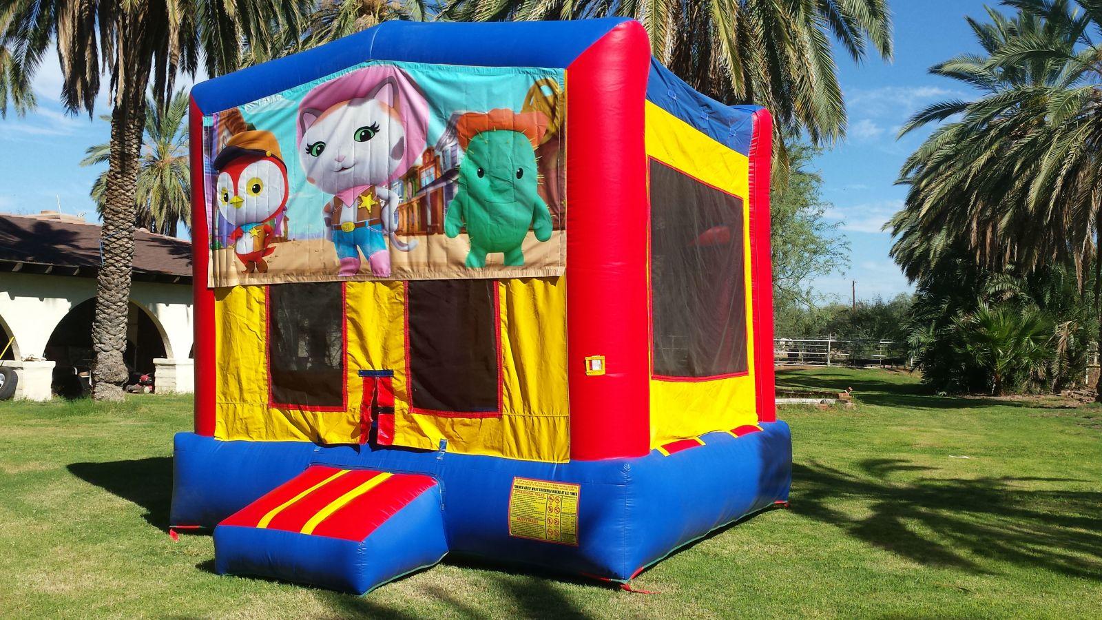 Sheriff Callie Theme Bounce House Rental