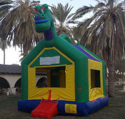 Happy Dinosaur Bounce House