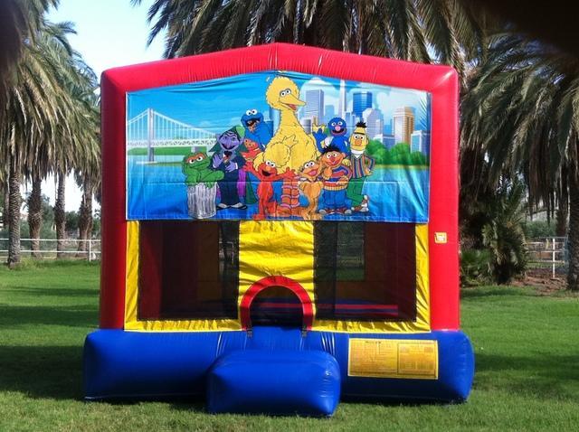 Sesame Street Bounce House