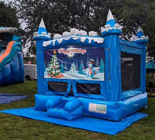 ice castle bounce house