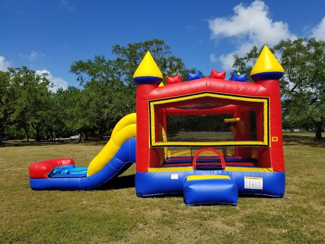 4 in 1 Bricks Combo with water slide