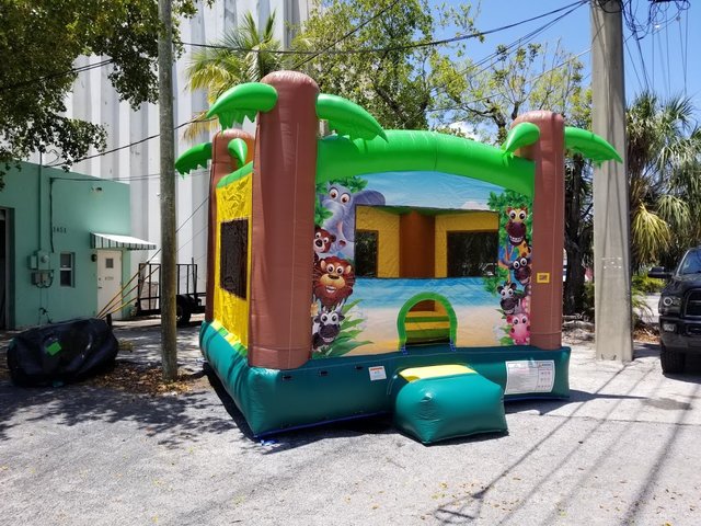 Jungle Bounce House