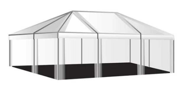 20 x 30 Clear Top Tent