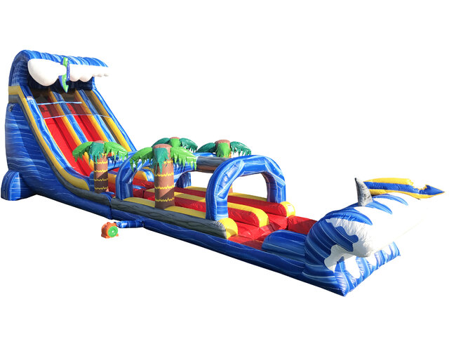 Shark Attack 24ft Water Slide with Slip N Slide