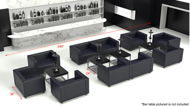 Lugano Club Chair Seats 10