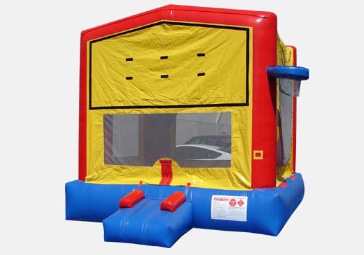 Themed Bounce House with Hoop