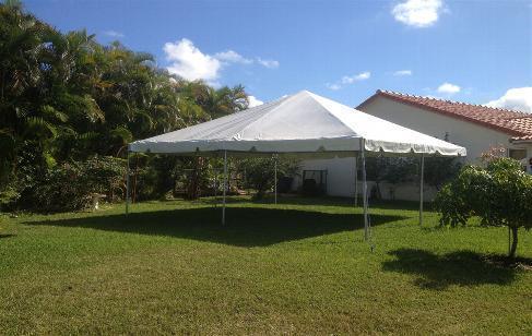 20 x 20 Tent Rental