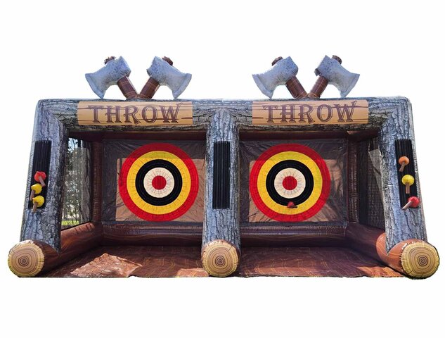 Axe Throwing - Carnival Game Rental