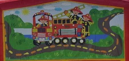 Fire Truck Banner
