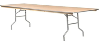 8ft Banquet Table