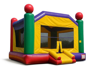 5 in 1 Enclosed Combo with Dry Slide