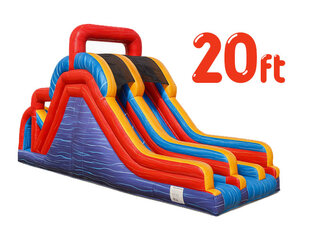 Extreme Dry Slide 20ft Two Lanes